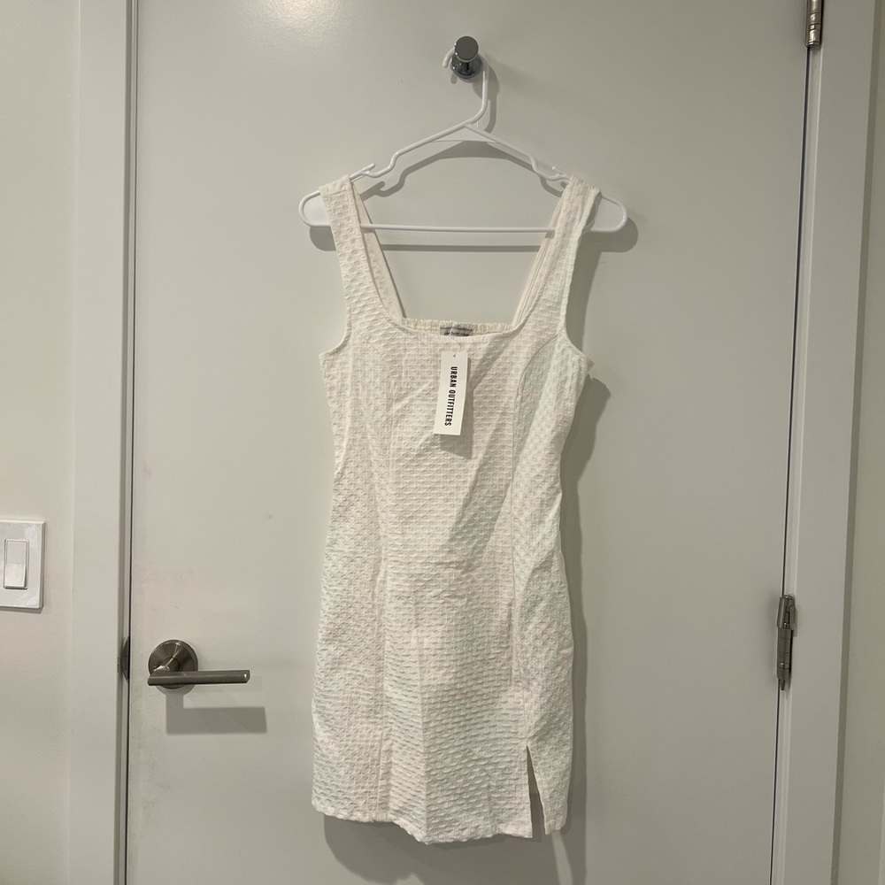 Brand New with Tag Urban Outfitters white mini dress